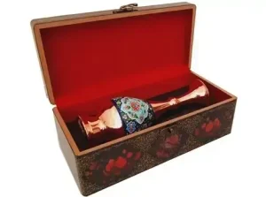 Mes Pardaz Copper Vase Gift Box – 25cm Hand-Painted Persian Art