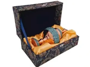 25 cm Turquoise Inlayed Candy Dish on Copper