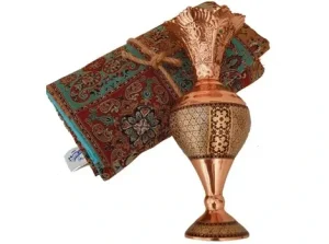 Elegant Gift Box for Persian Vase and Termeh Set